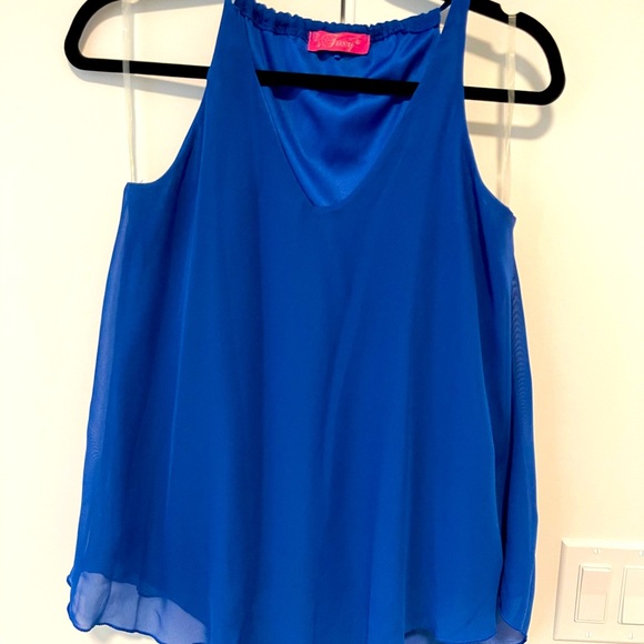 Long blue cami. Size Medium - Picture 1 of 2